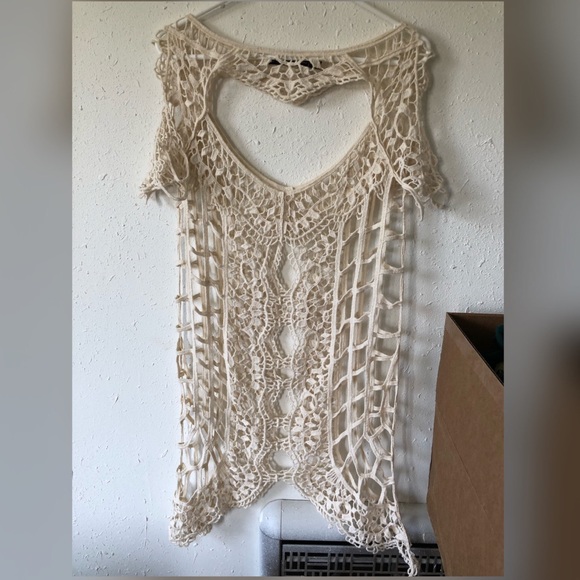 Host Pick For Love and Lemons Barcelona Swim Cover Up Size Small EUC - Picture 8 of 11